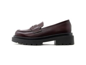 Μοκασσίνια I Athens LEATHER CHUNKY LOAFERS WOMEN