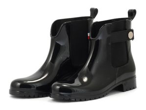 Tommy Hilfiger – Tommy Hilfiger Ankle Rainboot With Metal Detail FW0FW06777-BDS – 00873