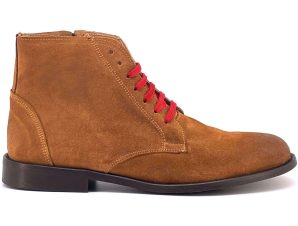 Μπότες Duca Di Morrone Saverio – Suede Light Brown