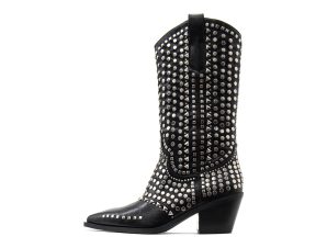 Μπότες Noa Harmon JEDET STUDDED MID HEEL BOOTS WOMEN