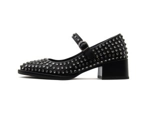 Μπαλαρίνες Noa Harmon CHERIE STUDDED MID HEEL BALLERINAS WOMEN