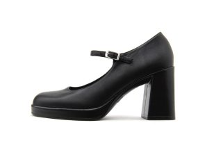 Γόβες I Athens LEATHER MARY JANE HIGH HEEL PUMPS WOMEN