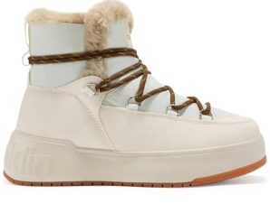 Μπεζ snow Boot D.Franklin COURT BOMB